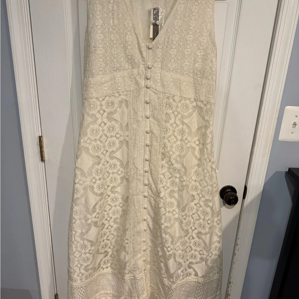 Anthropologie Verb by Pallas Singhee Sleeveless V-neck Maxi Dress - Picture 4 of 16
